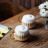 Tulip Vialli Design - Tulpių rinkinys iš 2 puodelių su geltona rankena 350ml