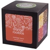 Vintage Teas Oranžinis Rooibos juodoje dėžutėje