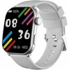Išmanusis laikrodis UNISEX GRAVITY GT28-10 - BLUETOOTH POKALBIAI, PAPILDOMAS DIRŽELIS (sg037j)