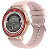 Išmanusis laikrodis Damski Rubicon RNCF35 ROSE GOLD Bransoleta + Dirželis Rožinė