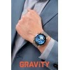 Išmanusis laikrodis Gravity Sidabrinė Bransoleta + Dirželis GT10-6