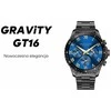 GRAVITY GT16-2 MEN'S Išmanusis laikrodis - CONNECTIONS MAKER, PRESSURE METER (sg034b)