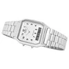 Laikrodis Casio AQ230A-7BMQ Collection Unisex Retro Armbanduhr, sidabrinis
