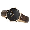 Laikrodis DANIEL WELLINGTON DW00100170. Kvarcas, Juoda Spalva. Moteris.