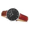 Laikrodis DANIEL WELLINGTON DW00100181. Kwarcowy, Kolor juoda. Unisex.