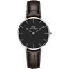 Laikrodis DANIEL WELLINGTON DW00100182. Kwarcowy, Kolor juoda. Kobieta.