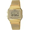 Unisex Casio Retro Vintage laikrodis A700WMG-9A + DĖŽUTĖ