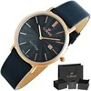 G.Rossi Laikrodis vyrams G. ROSSI - 10853A - SLIM (zg184h) + dėžutė