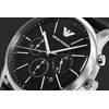 Emporia Vyriškas laikrodis EMPORIO ARMANI Minimalist Chronograph AR11774 + BOX