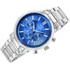 Vyriškas laikrodis Giewont Chronograph Sapphire Sidabrinė Mėlyna GW8510-B3