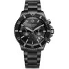 „Giewont Chronograph“ safyrinio juodo titano vyriškas laikrodis GW3970-B1