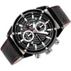 Vyriškas laikrodis Giewont Chronograph Sapphire Juodas GW8810-A1