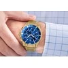 Vyriškas laikrodis Giewont Chronograph Sapphire Złoto Mėlyna GW3970-B6