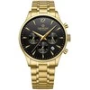 Vyriškas laikrodis Giewont Chronograph Sapphire Złoto Juodas GW6310-B4
