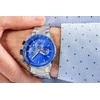 Vyriškas laikrodis Giewont Chronograph Sapphire Sidabrinė Mėlyna GW9140-B3