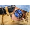 Vyriškas laikrodis Giewont Chronograph Sapphire Ruda Mėlyna GW5630-A6