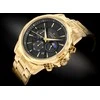 Vyriškas laikrodis Giewont Chronograph Sapphire Złoto Juodas GW9460-B4