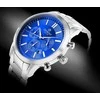 Vyriškas laikrodis Giewont Chronograph Sapphire Sidabrinė Mėlyna GW8510-B3