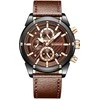 Vyriškas laikrodis Giewont Chronograph Sapphire Juodai Ruda GW8810-A3