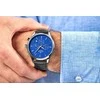 Vyriškas laikrodis Giewont Chronograph Sapphire Juodai Mėlyna GW6310-A3