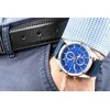 Vyriškas laikrodis Giewont Chronograph Sapphire Sidabrinė Mėlyna GW8810-A2