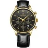 Vyriškas laikrodis Giewont Chronograph Sapphire Juodai Auksinis GW6310-A4