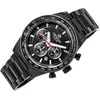 Vyriškas laikrodis Giewont Chronograph Sapphire Juodas GW9140-B2
