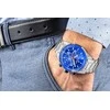 Vyriškas laikrodis Giewont Chronograph Sapphire Sidabrinė Mėlyna GW9140-B3