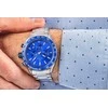 Vyriškas laikrodis Giewont Chronograph Sapphire Sidabrinė Mėlyna GW9580-B3
