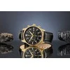 Vyriškas laikrodis Giewont Chronograph Sapphire Juodai Auksinis GW5630-A4