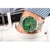Vyriškas laikrodis Giewont Chronograph Sapphire Sidabrinė Žalias GW7290-B7