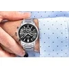Vyriškas laikrodis Giewont Chronograph Sapphire Sidabrinė Juodas GW8510-B1