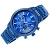 Vyriškas laikrodis Giewont Chronograph safyrinis mėlynas GW8510-B4