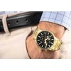 Vyriškas laikrodis Giewont Chronograph Sapphire Złoto Juodas GW4580-B4