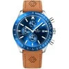 Vyriškas laikrodis Giewont Chronograph Sapphire Ruda Mėlyna GW8720-A2