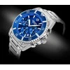 Vyriškas laikrodis Giewont Chronograph Sapphire Sidabrinė Mėlyna GW3970-B3