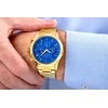 Vyriškas laikrodis Giewont Chronograph Sapphire Złoto Mėlyna GW9460-B5