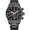 Vyriškas laikrodis Giewont Chronograph Sapphire Juodas GW9140-B2