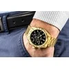 Vyriškas laikrodis Giewont Chronograph Sapphire Złoto Juodas GW9580-B4