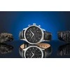 Vyriškas laikrodis Giewont Chronograph Sapphire Juodai Sidabrinė GW6310-A2