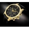 Vyriškas laikrodis Giewont Chronograph Sapphire Juodai Auksinis GW6310-A4