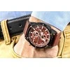 Vyriškas laikrodis Giewont Chronograph Sapphire Juodai Ruda GW8810-A3