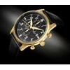 Vyriškas laikrodis Giewont Chronograph Sapphire Juodai Auksinis GW5630-A4