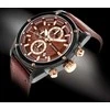 Vyriškas laikrodis Giewont Chronograph Sapphire Juodai Ruda GW8810-A3