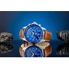 Vyriškas laikrodis Giewont Chronograph Sapphire Ruda Mėlyna GW3520-A5