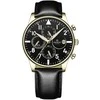 Vyriškas laikrodis Giewont Chronograph Sapphire Juodai Auksinis GW5630-A4