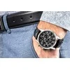 Vyriškas laikrodis Giewont Chronograph Sapphire Sidabrinė Juodas GW6260-A2
