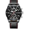 Vyriškas laikrodis Giewont Chronograph Sapphire Juodas GW8810-A1
