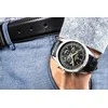 Vyriškas laikrodis Giewont Chronograph Sapphire Sidabrinė Juodas GW7650-A2