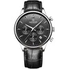 Vyriškas laikrodis Giewont Chronograph Sapphire Juodai Sidabrinė GW6310-A2